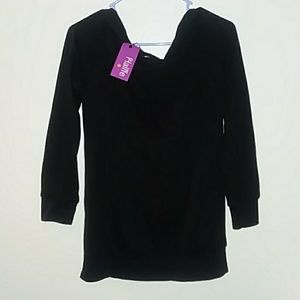 Off the shoulder shirt